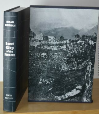 The Folio Society: Lost City Of The Incas [machu Pucchu] (hiram Bingham) 2004