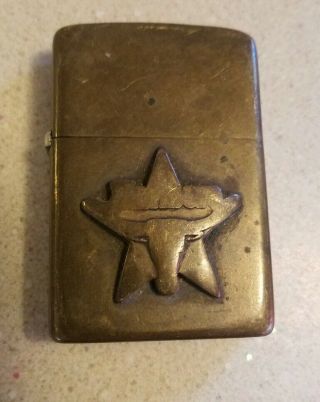 Vintage 1979 Brass Marlboro Zippo Lighter