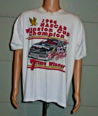 Vintage 1994 Nascar,  Winston Cup Champion,  Extra Large,  Short Sleeve Tee Shirt