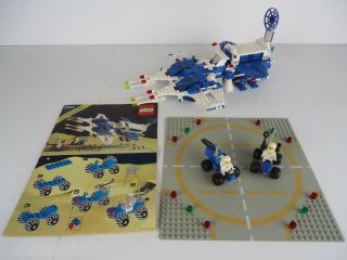 Vintage Legoland Space Lego Set 6980 Galaxy Commander Spaceship - 100 Complete