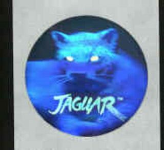 Hologram Diameter 1 3/8 " From Atari Jaguar You Get 5 Each