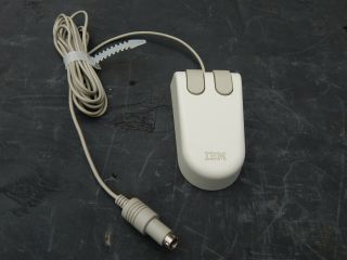 Vintage Ibm Ps/2 2 Button Mouse.  Model 6450350