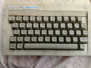 Vintage Texas Instruments 99 - 4a Computer Keyboard.  Only