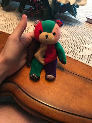 Peef The Christmas Bear Plush Vintage 1996 Squeeker 15in Tom Hegg Stuffed Animal