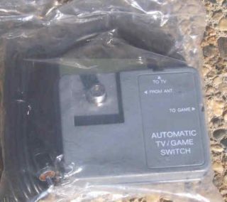 Atari Jaguar Rf Switch Box For Atari Nintendo Sega Gray