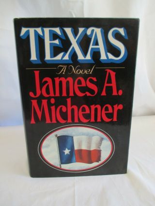 First Edition Hardback Texas James A.  Michener; Random House 1985; Vintage