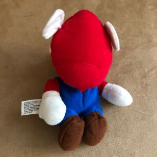 Mario Wing Cap plush toy BD&A Nintendo 64 vintage video game stuffed bros 2