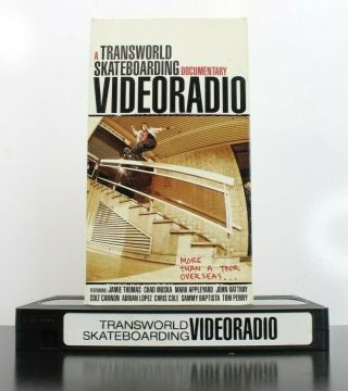 Transworld Skateboarding Skate Video Videoradio Vhs Thomas Muska Appleyard Cole