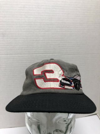 Vtg 90s Dale Earnhardt 3 Nascar Racing Hat Cap Snapback Usa