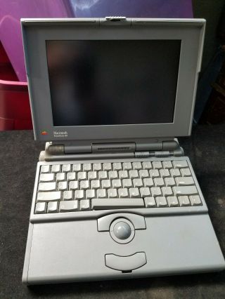 Vintage Apple Macintosh Powerbook 160 No Power Cord