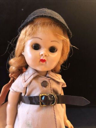 Vintage Vogue Ginny Doll Bent Knee Walker Ml Tagged Brownie Outfit
