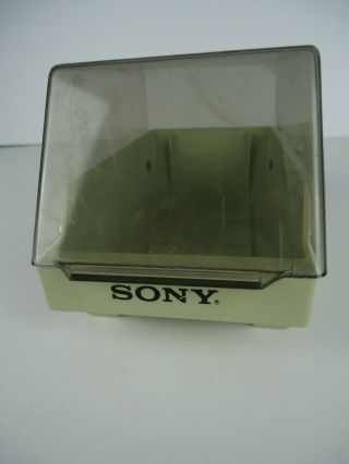 Vintage Sony 3.  5 Inch Floppy Disc Case