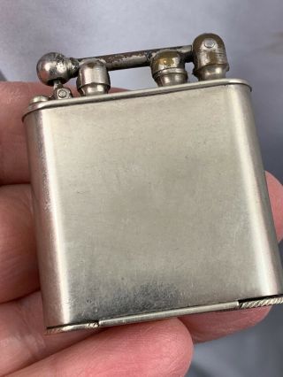 Vintage Semi Automatic DOUGLASS Pocket Lighter / Wrigley Building Patent 1926 2