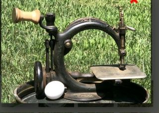 Willcox & Gibbs Antique Sewing Machine.  With Patent Dates 1857 To 1871 York