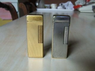 Dunhill Lighters X 2 Rollagas,  A/f