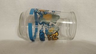 Vintage Squirtle Pokemon 1999 07 Welch ' s Jelly Glass Jar 3