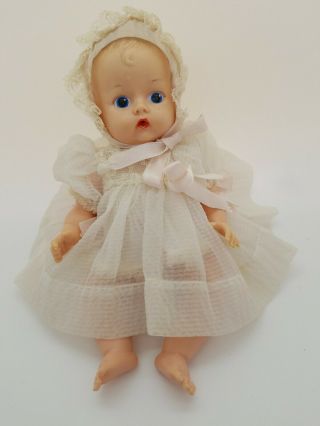 Vintage Vogue 8 " Ginnette (ginny) Baby Painted Eyes Doll