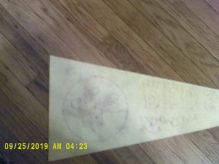 VINTAGE 1960s BOSTON RED SOX PENNANT 12 