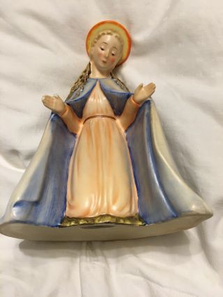 Vintage 1951 Goebel Hummel Nativity 6 - 1/2 " Virgin Mary