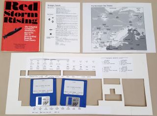 Red Storm Rising Submarine Simulation ©1990 Microprose Game For Commodore Amiga