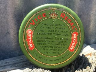 Vice Regal 2oz Vintage Australian tobacco tin 3
