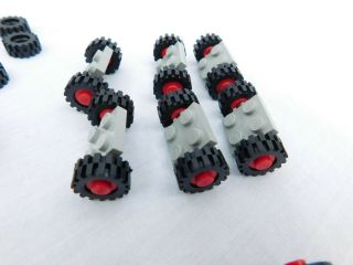 LEGO Vintage Wheels Tires with Axles - Cars Trucks Vehicles Town 3