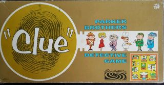 Vintage 1963 Clue Detective Board Game Parker Brothers Complete 100 Guaranteed