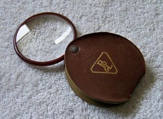 Vintage Bausch & Lomb B&L Folding Pocket Magnifying Spy Glass Magnifier 2