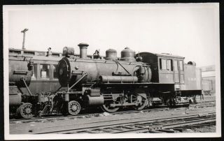 Vintage Postcard Size Photo Railroad Locomotive 4 Manchester Connecticut 1936