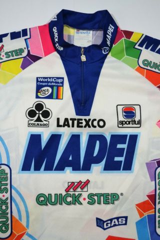 cycling jersey sportful colongo mapei vintage 2