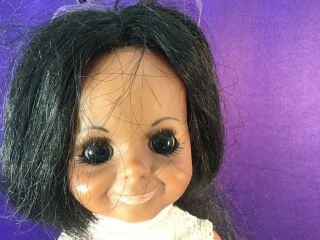 CHRISSY DOLL,  GROWING HAIR.  IDEAL TOY CORP.  68/71 16 INCHES TALL AFRICAN AMERICA 2