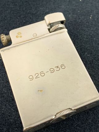 Vintage Parker Beacon “the Efficient” Lift Arm Pocket Lighter