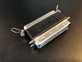 Aesp Astfx Pass - Thru Scsi Terminator C50 Centronics 50 - Pin Vintage Apple Mac Pc