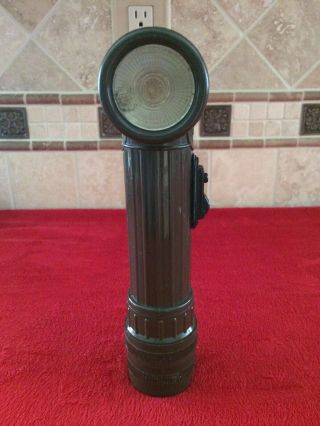 Vintage FULTON U.  S.  MX - 991/U Vietnam War Military Right - Angle Signal Flashlight 2