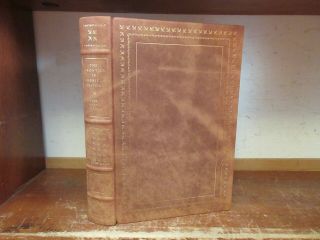 The Franklin Library Leather Book Frontier In American History Frederick Turner