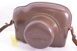 Vintage Canon Camera Leather Case For Canon P From Japan 713375