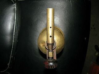 Antique Vintage Brass Gasoline Blow Torch Soldering Welding Hose Handle Flexible 2