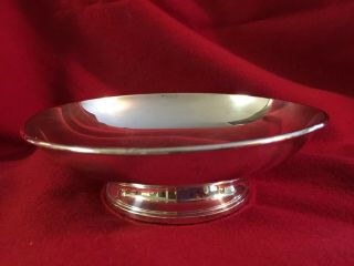 Vintage Preisner Sterling Silver Shallow Bowl Weighted 808 Candy Dish