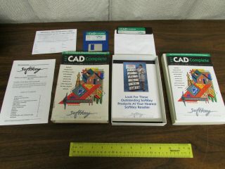 Key Cad Complete 5.  0 For Ibm Pc By Softkey 3.  5 " & 5.  25 " Disks - Nos