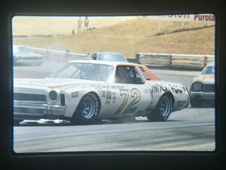 Vintage 35mm Racing Slide 1976 Riverside Benny Parson Yarbrough Waltrip