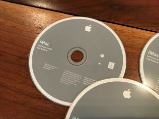 iMac Install And Restore CD Set,  Mac OS 10.  2.  3 & 10.  3 2