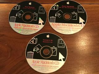 Power Macintosh / Macintosh Lc Cd System Software & Other Programs