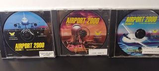 Wilco Airport 2000 Volume 1,  2 And 3.  Microsoft Flight Simulator