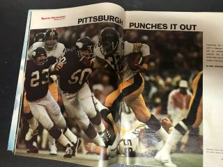 1975 sports illustrated,  Terry Bradshaw,  Pittsburgh Steelers Bowl Champs 3