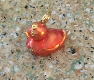 Juicy Couture Vintage Pink Duck Charm - Rare