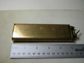 Vintage Dunhill Unique Lift Arm Lighter Missing Lift Arm - 5.  3/4 Inches Tall
