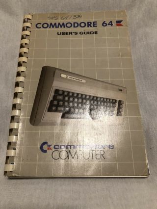 Commodore 64 Computer User 
