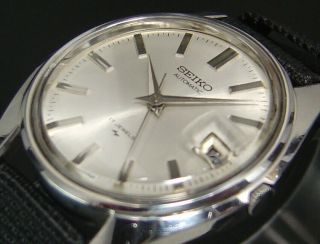 Seiko Automatic 1970 Vintage Mens Watch 7005 - 8000 Uhr Reloj From Japan