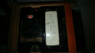 Vintage James G.  Biddle Co.  " Megger " 500 Volt Insulation Tester W/case & Leads
