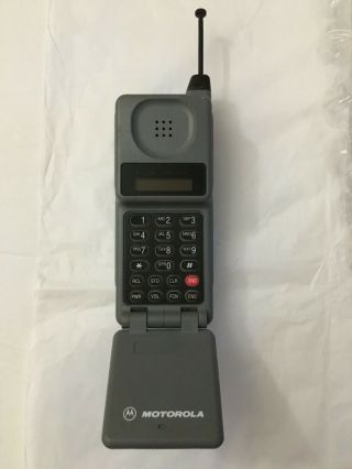 Vintage Motorola Brick Cell Phone At & T Cellular 80’s Cellular Phone.